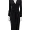 Best Eliana Dress In Black Matte Jersey Black Dresses