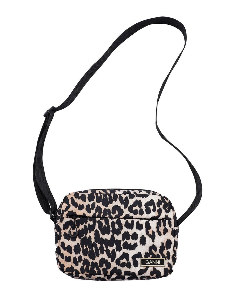 Hot Recycled Tech Festival Bag In Leopard Crossbody