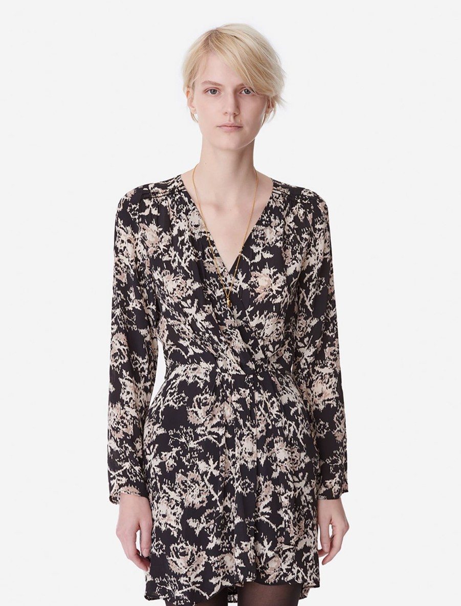 New Bombay Dress In Noir Print Day To Night Dresses