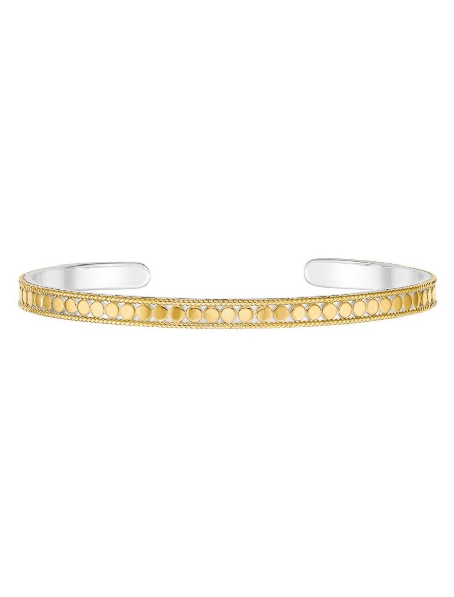 Wholesale Classic Stacking Cuff In Gold Cuffs