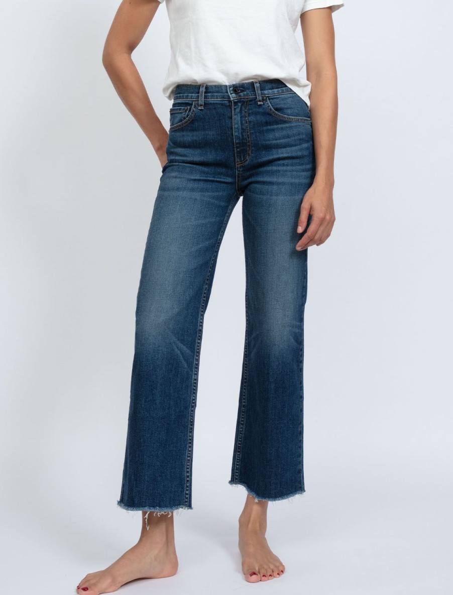 Wholesale Crop Wide Leg Chevelle Ankle + Cropped