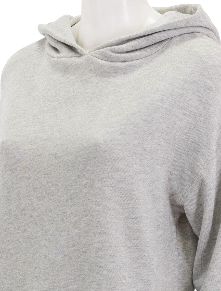 Clearance Iggy Hoodie In Heather Grey Lounge Tops + Sweatshirts