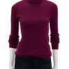 Online Brindille Turtleneck In Magenta Turtleneck + Mock Neck