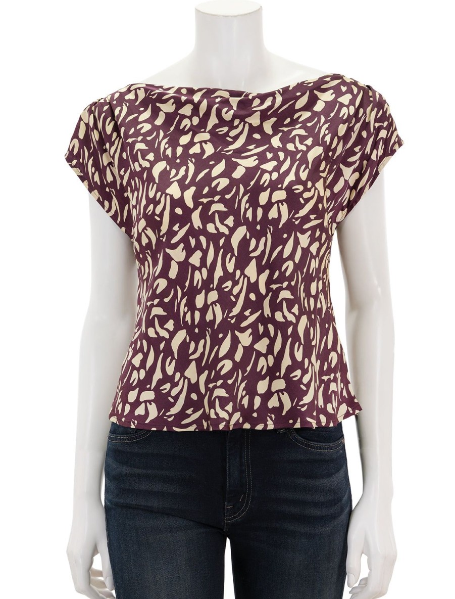 Clearance Devi Blouse In Malbec Blouses