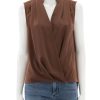 New Meredith Top In Brown Blouses