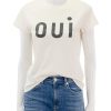 Online Classic Oui Tee In Cream Tees