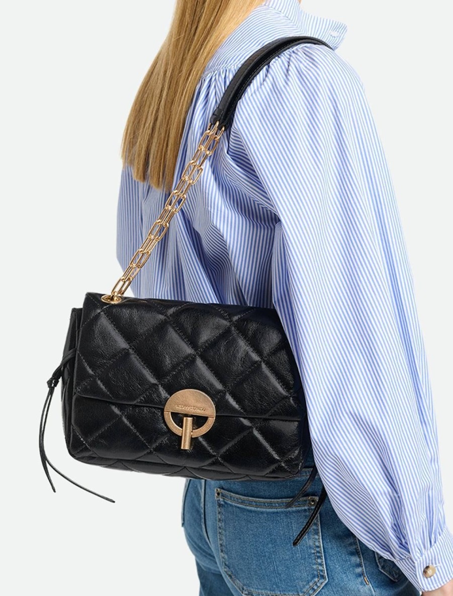 Best Moon Mm Handbag In Noir Crossbody