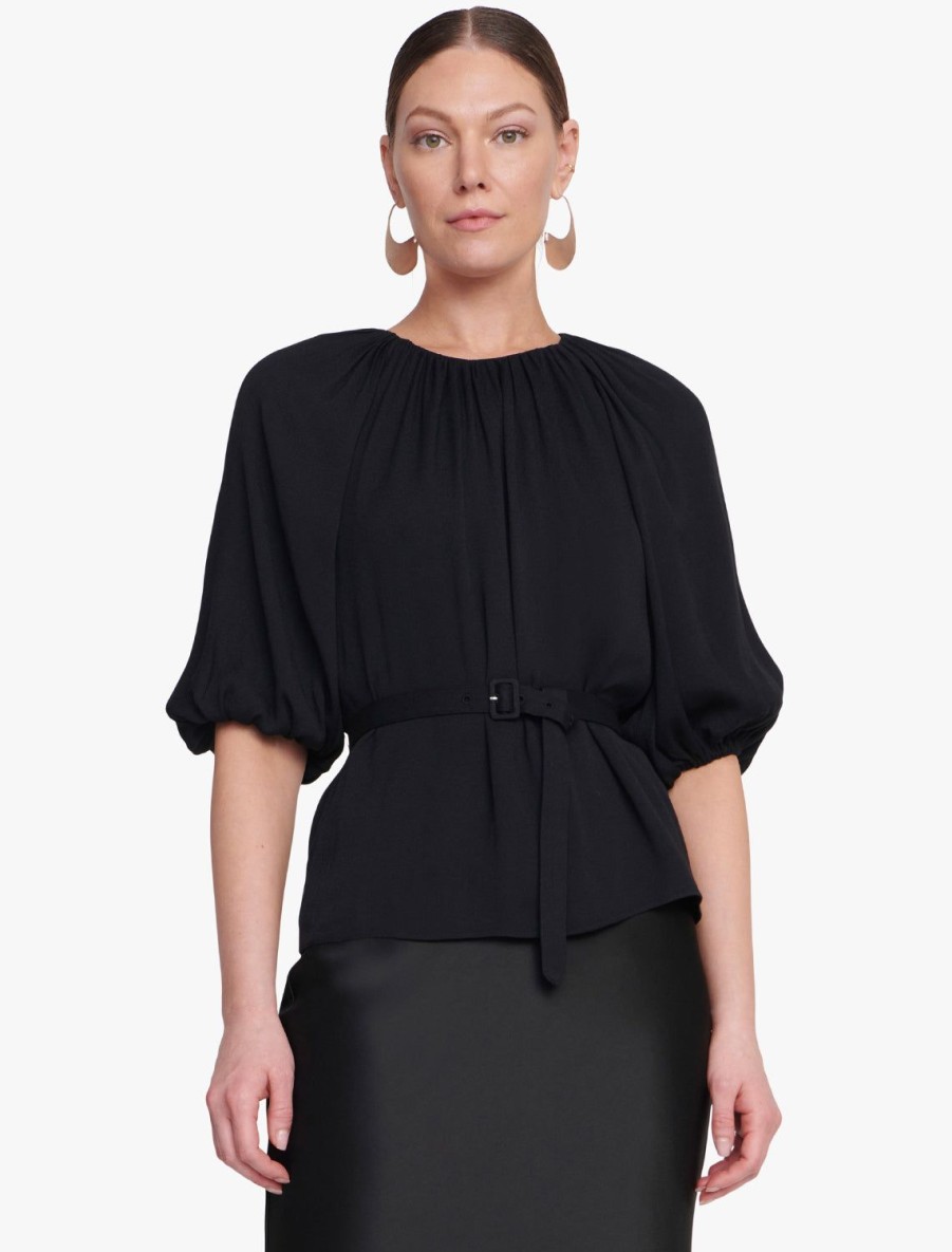 Clearance Arlo Top In Black Blouses