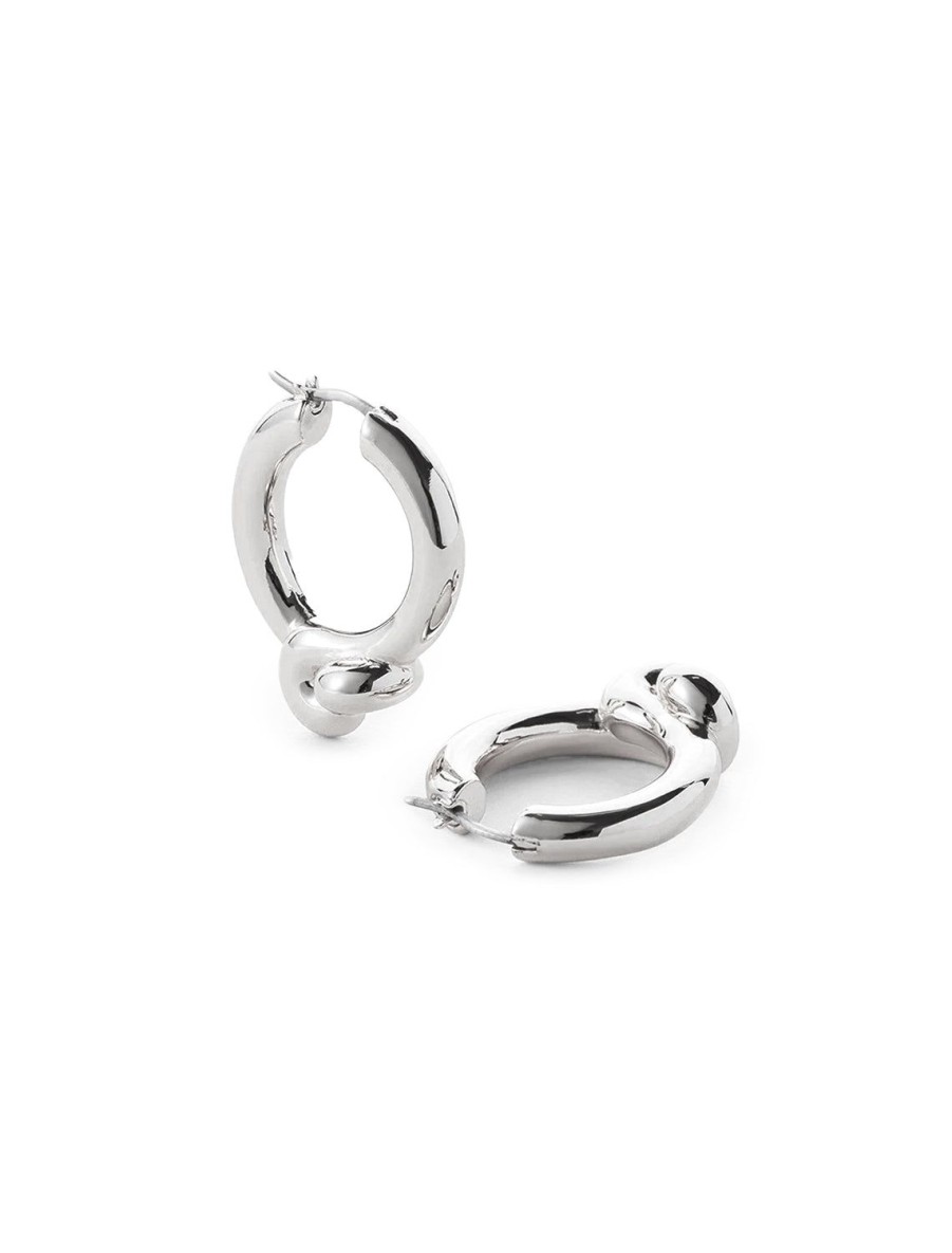 Best Maeve Hoops In Silver Hoops