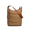 Clearance Belize Bucket Bag In Straw Shoulder Bags