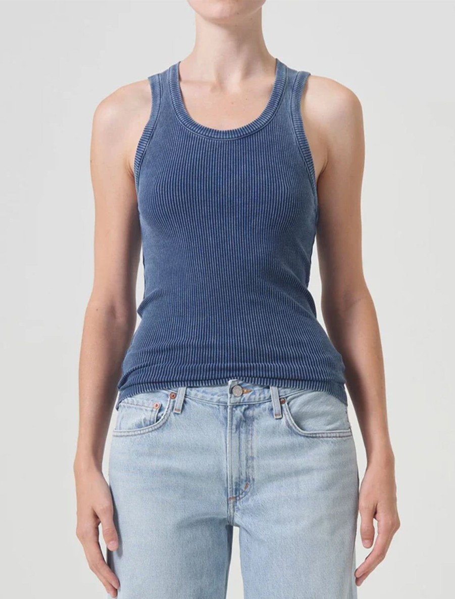 New Poppy Tank In Indigo Tanks