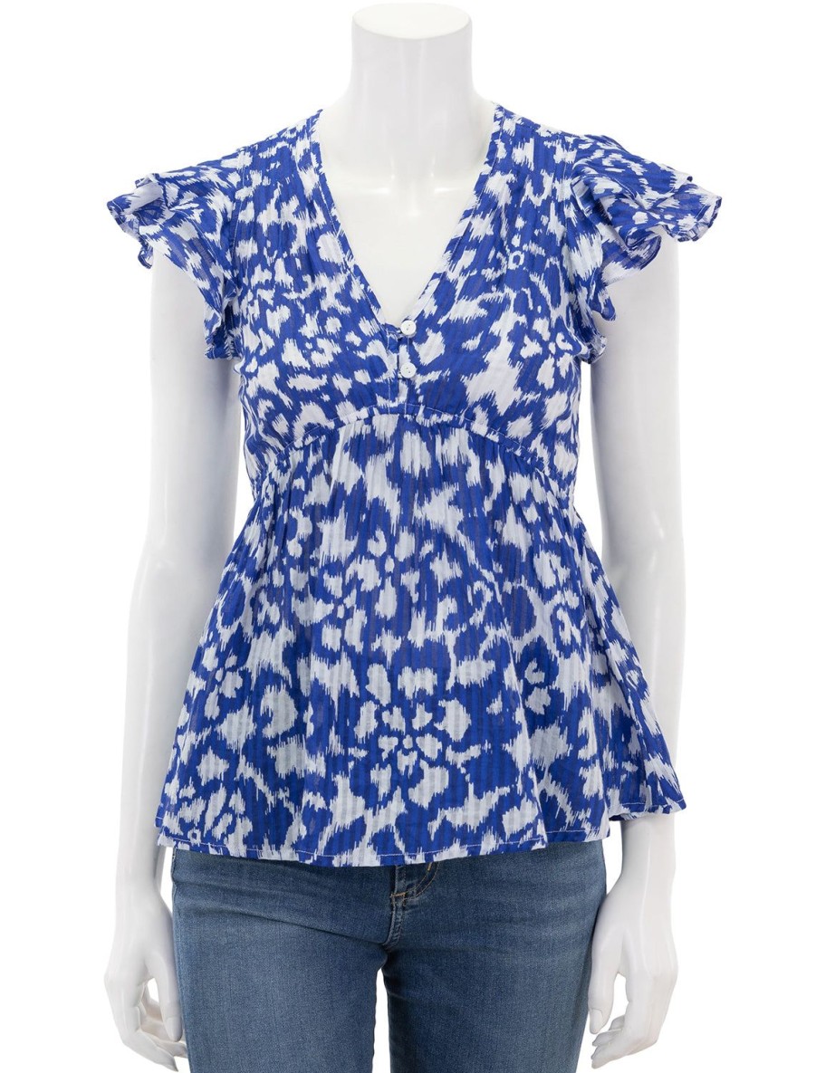 Clearance Kira Top In Bluing Blouses