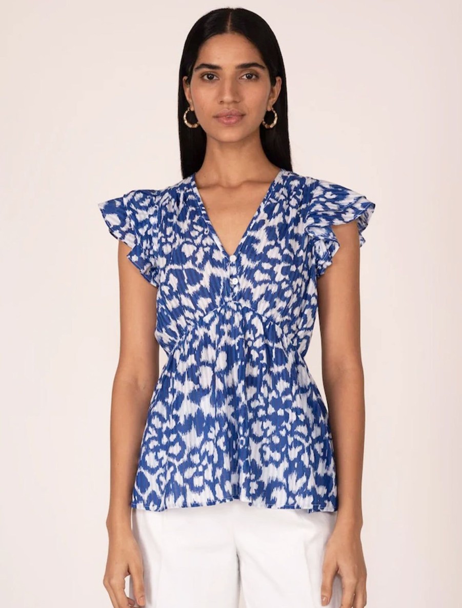 Clearance Kira Top In Bluing Blouses