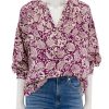 Hot Nipoa Top In Plum Floral Blouses