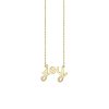 Wholesale Pure Joy Script Necklace Statement