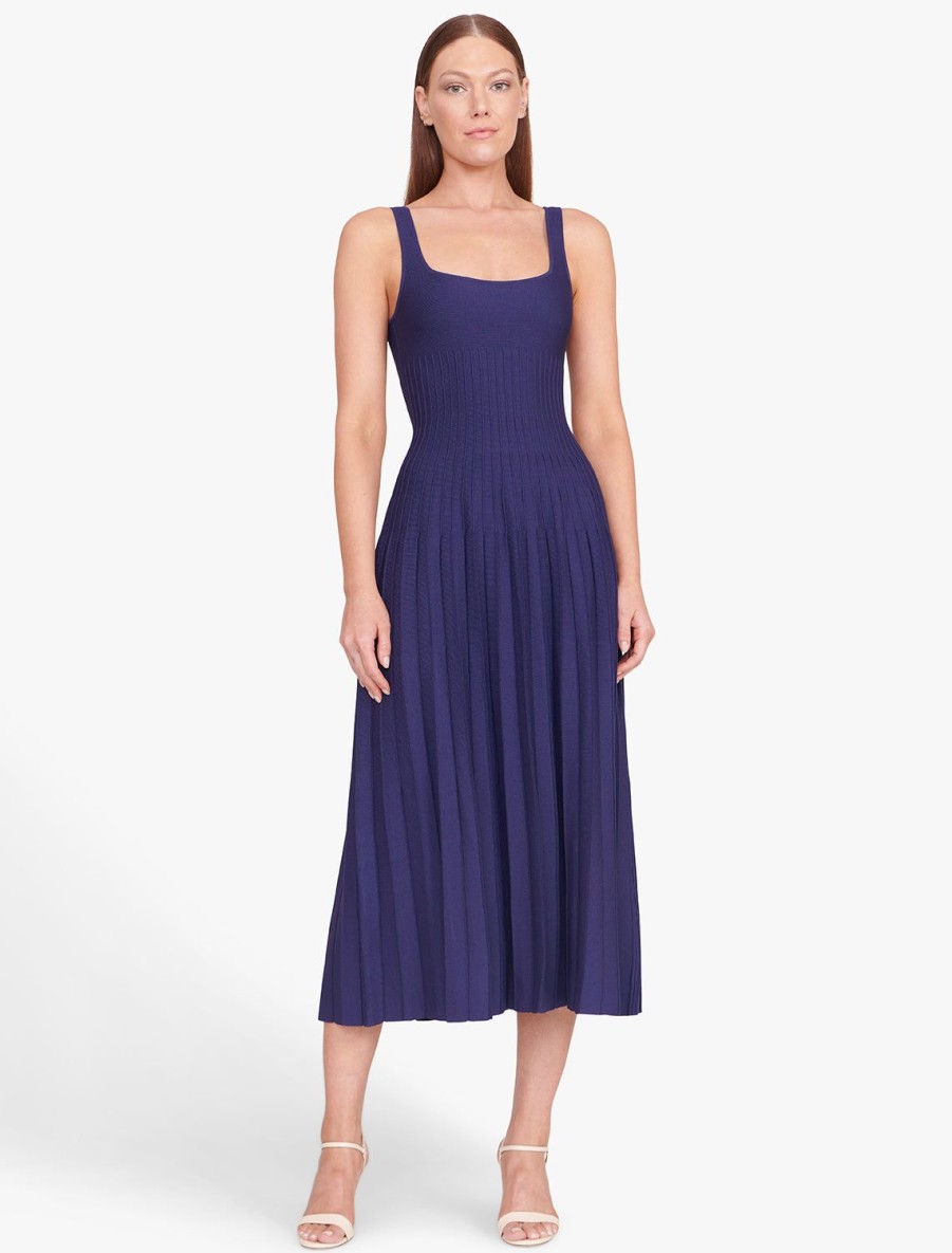 Hot Ellison Dress In Navy Day To Night Dresses