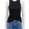 Wholesale Perfect Rib Tank Sweater In Black Lounge Tops + Sweatshirts