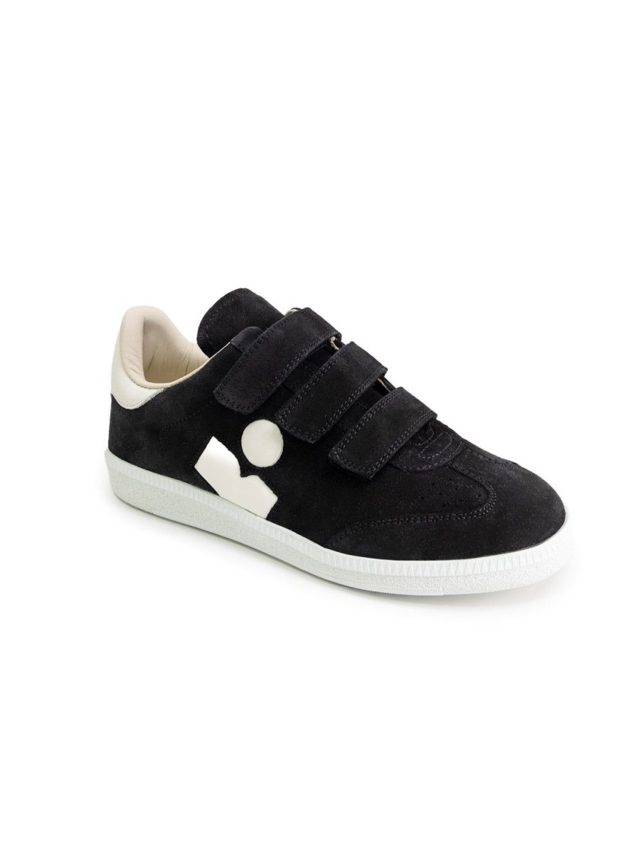 New Beth Sneakers In Faded Black Flats + Sneakers