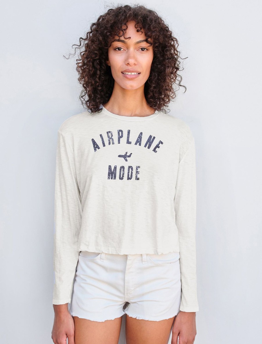 Best Airplane Mode Long Sleeve Crew Tees