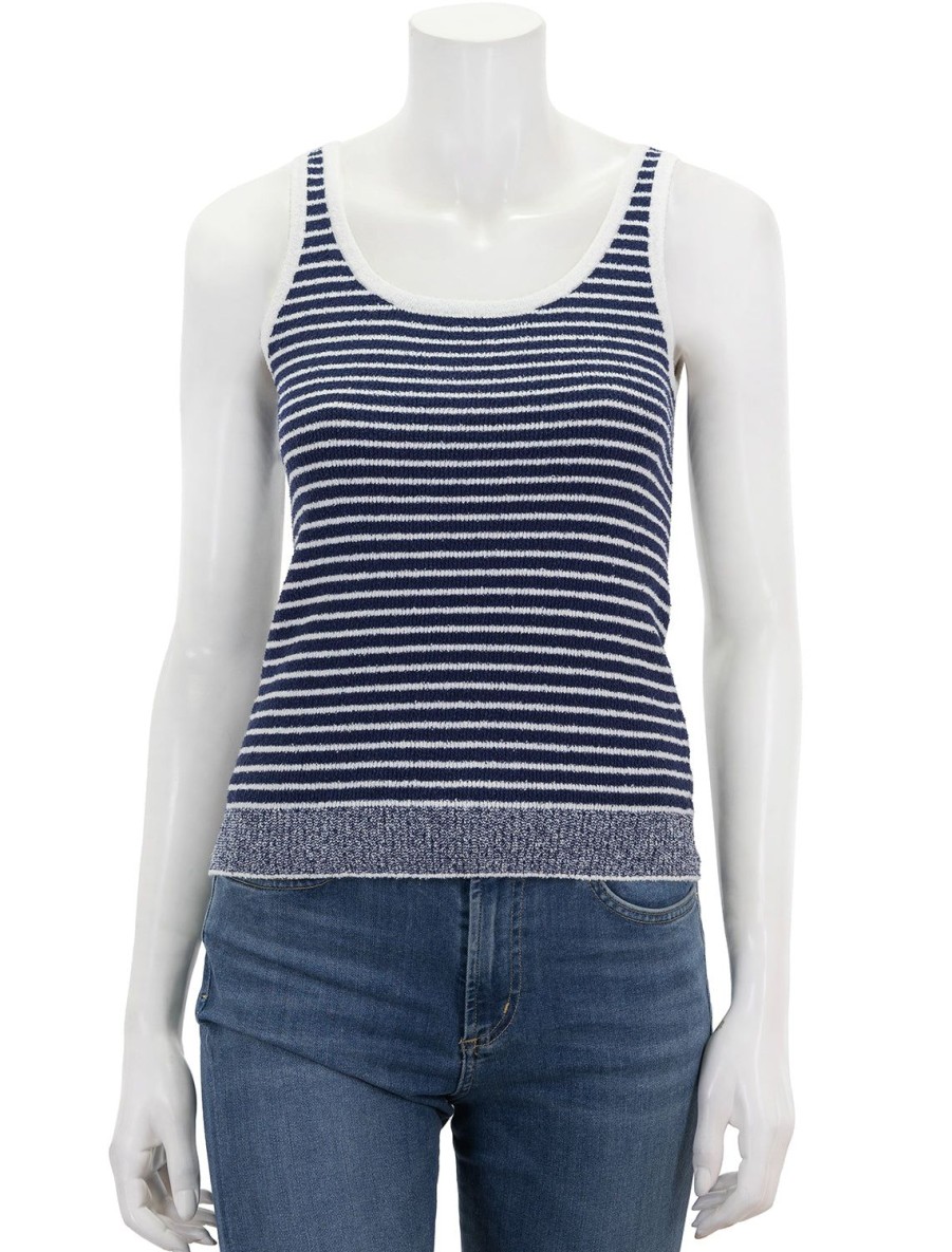 Best Perzi Sweater Tank In Bleu Nuit Tanks