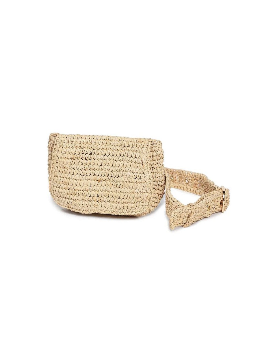 Online Straw Belt Bag Crossbody