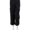 New Utility Crop Pant In Black Utility Pants + Khakis