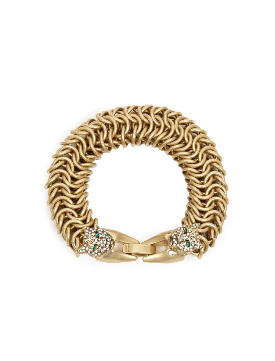 Best Chain Statement Bracelet In Vintage Gold Statement