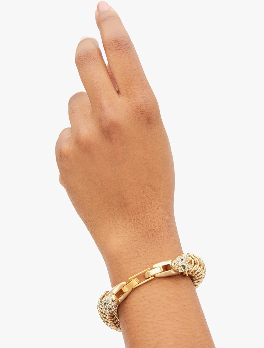 Best Chain Statement Bracelet In Vintage Gold Statement