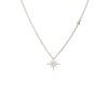 New Simple Chain Necklace With Starburst Chain Necklaces