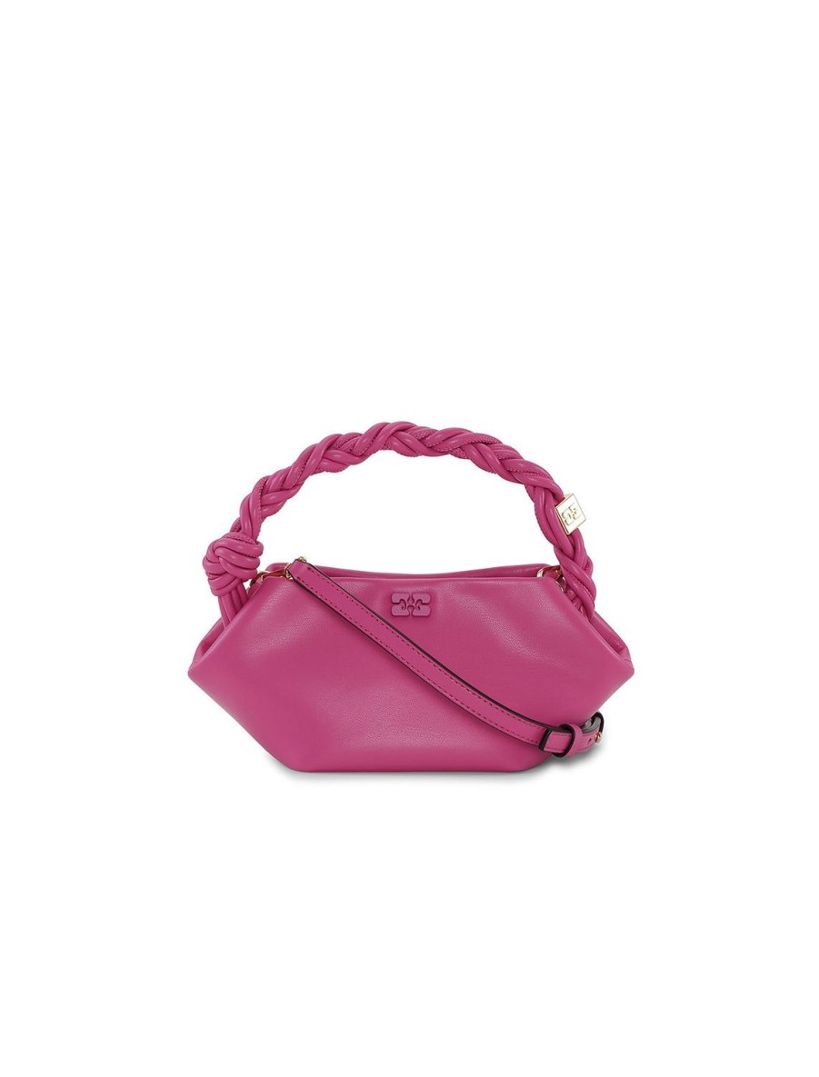 Hot Mini Bou Bag In Shocking Pink Shoulder Bags