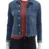 Online Janelle Slim Raw Jacket In Authentique Jackets