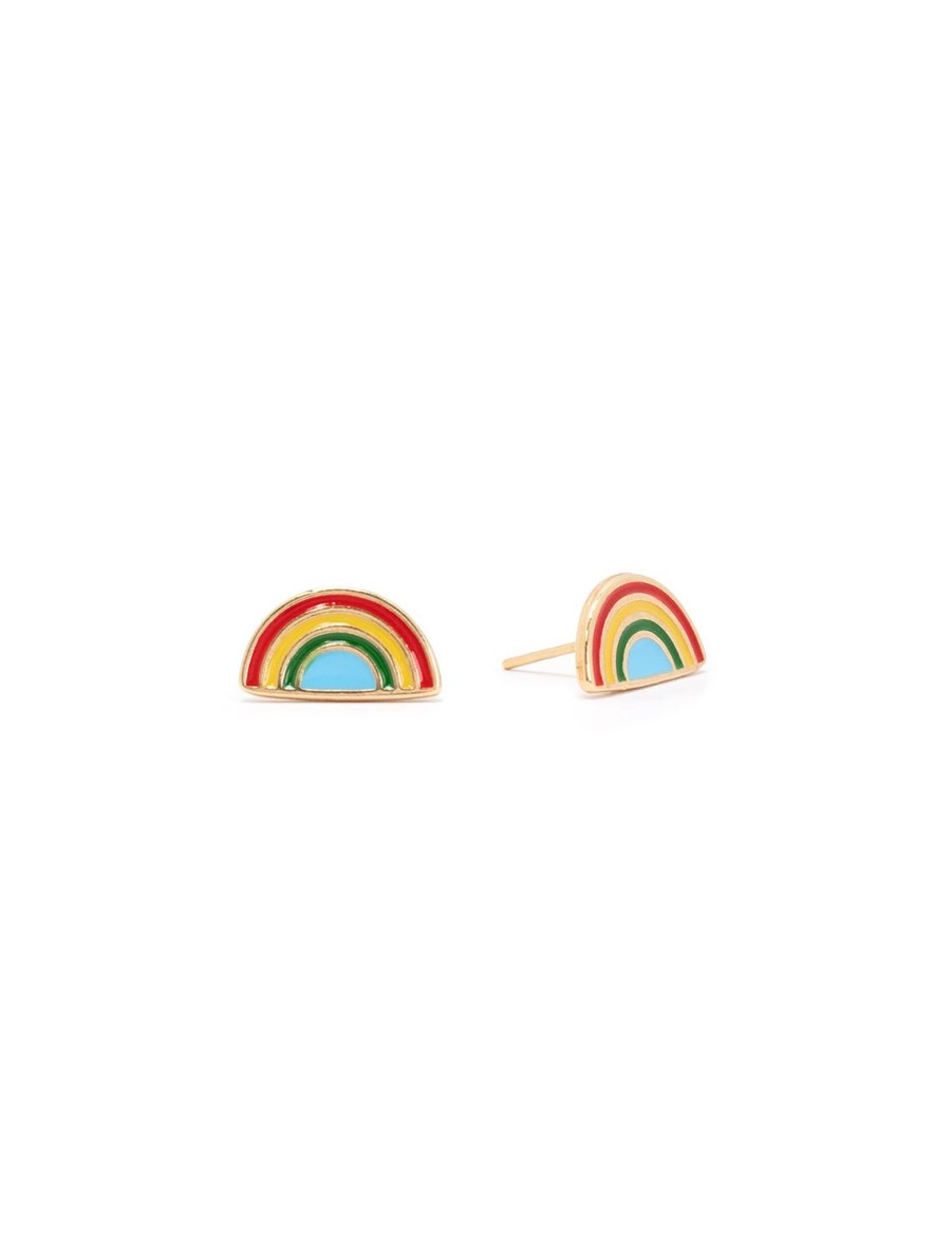 New Enamel Rainbow Studs Studs