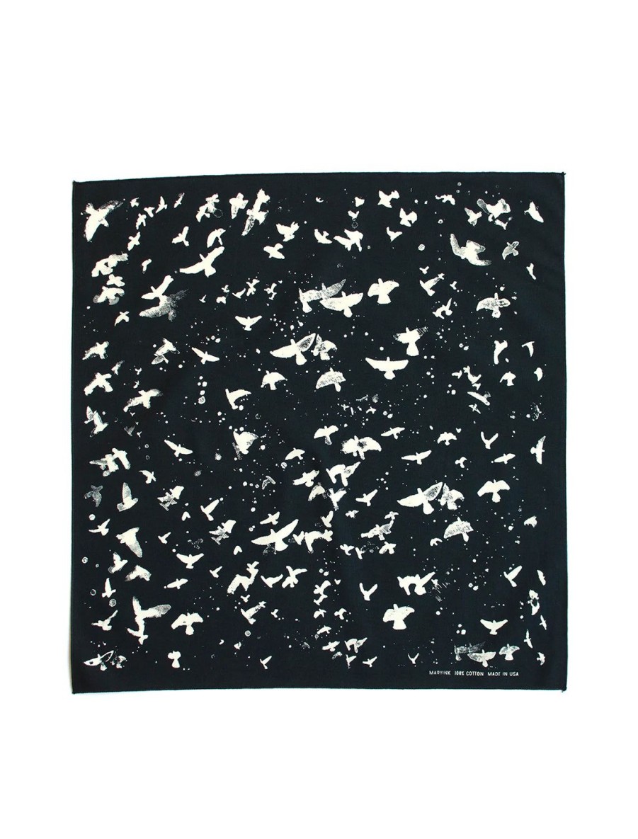 New Flock Bandana - Black Scarves