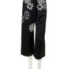 Wholesale Nova Crochet Pants In Black And Ivory Pants