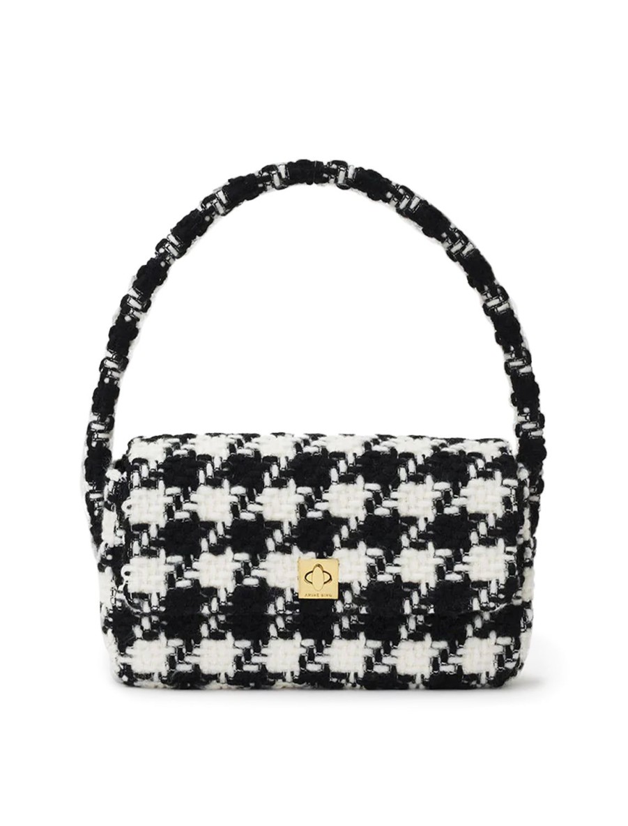 Best Nico Handbag In Black And White Houndstooth Event/Night-Out Bags