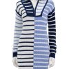 New Mini Hampton Dress In Adriatic Stripe Pullover Sweaters