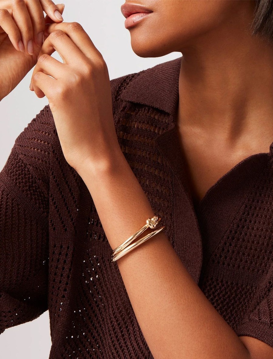 Hot Maeve Bangle In Gold Bangles