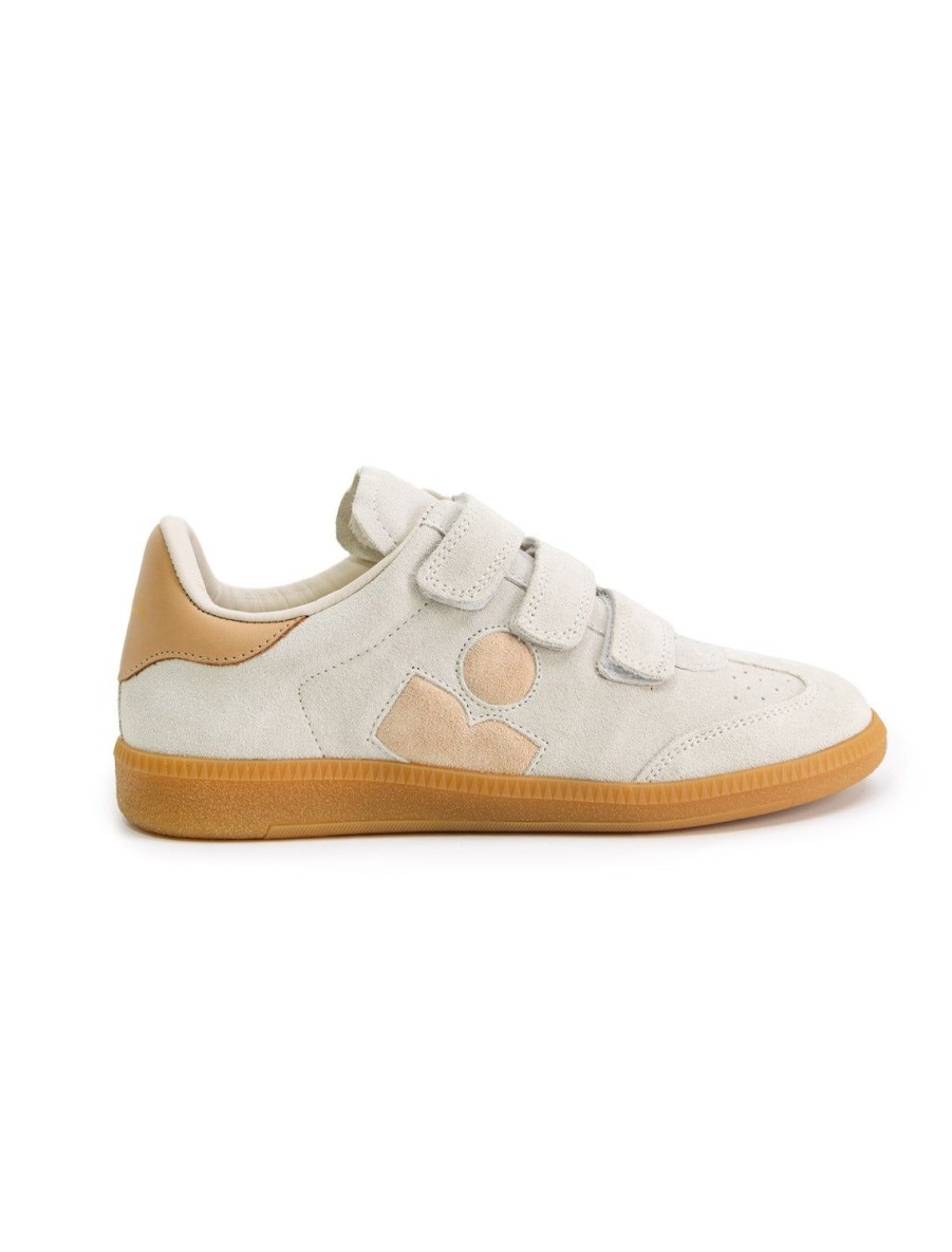 Clearance Beth Sneaker In Chalk And Beige Flats + Sneakers