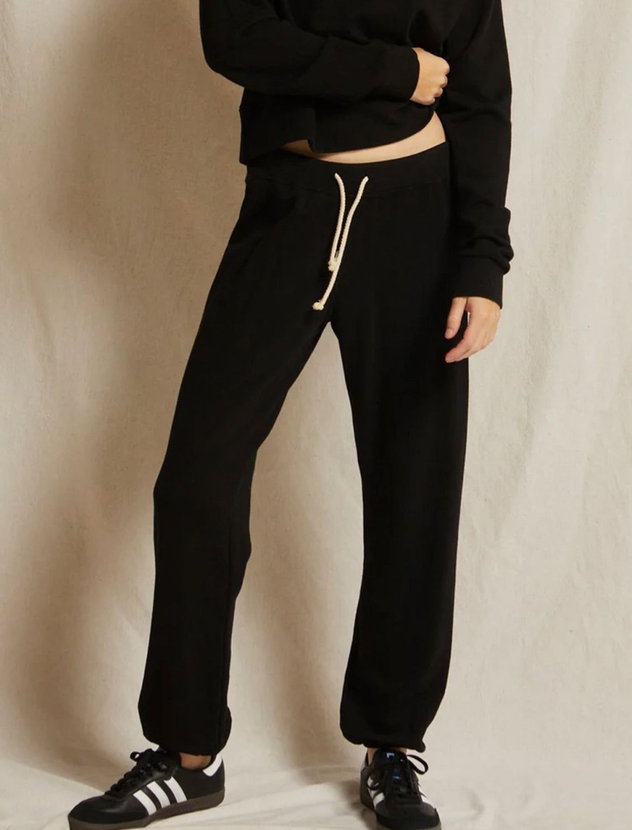 Online Toni Jogger In True Black Lounge Bottoms + Sweatpants