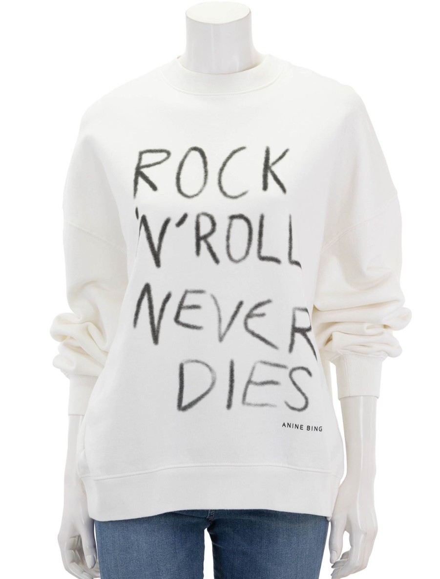 Clearance Rock N Roll Never Dies Miles Sweatshirt Sweatshirts + Hoodies