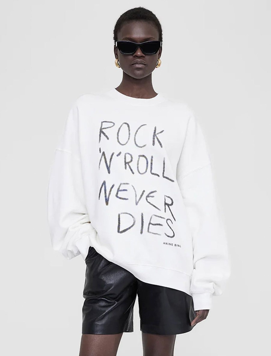 Clearance Rock N Roll Never Dies Miles Sweatshirt Sweatshirts + Hoodies