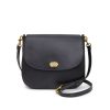 Clearance Turnlock Louis In Black Veg Shoulder Bags