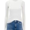 Clearance Perfect Rib Tank Sweater In White Tees