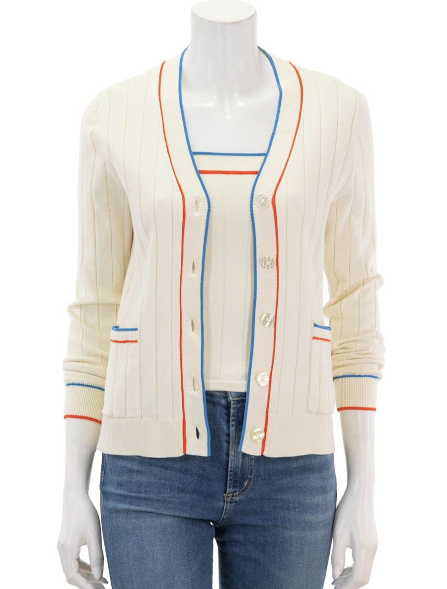 Online The Dede Cardi In Cream Cardigans