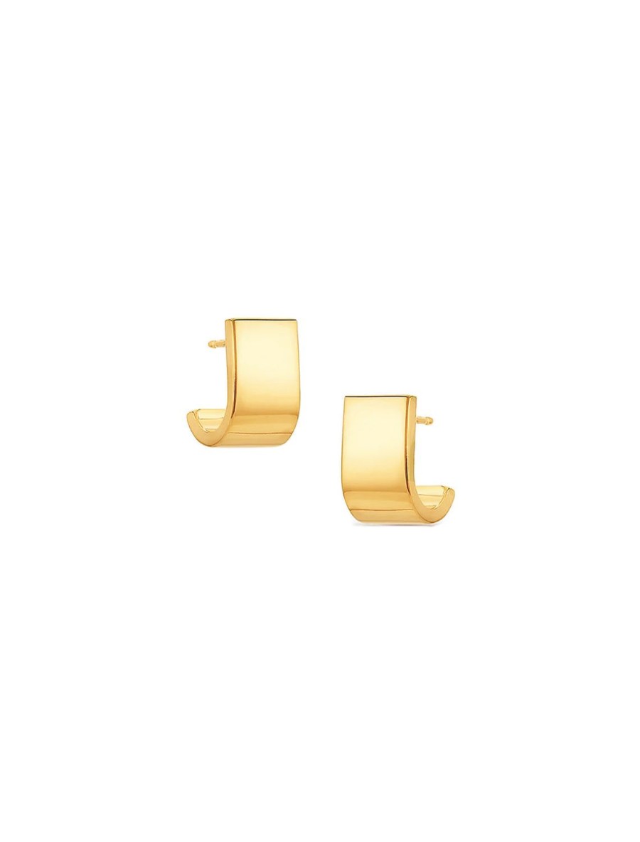 Wholesale Chloe Hoops In Gold Hoops