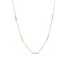 New Multi Bar Necklace Delicate