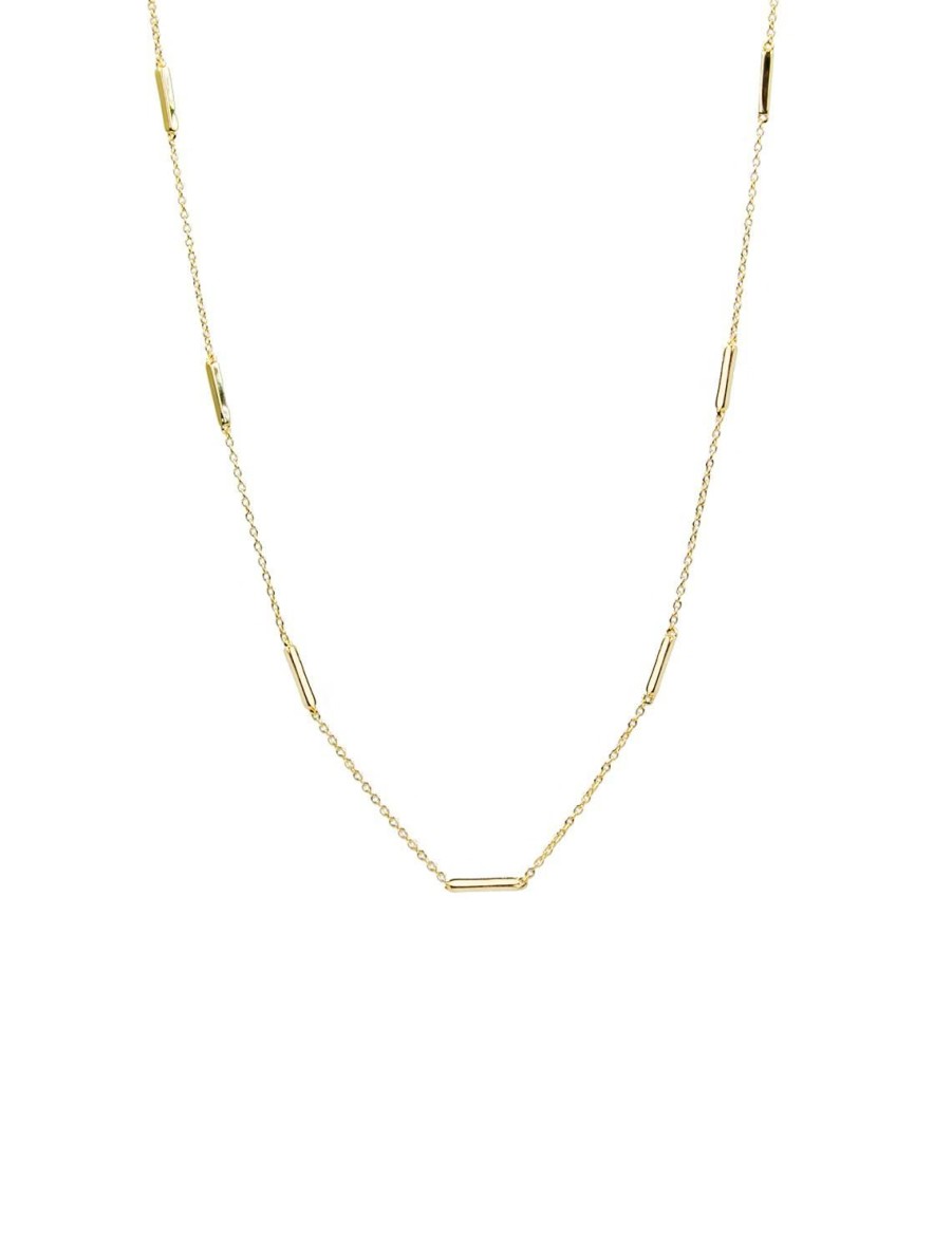 New Multi Bar Necklace Delicate