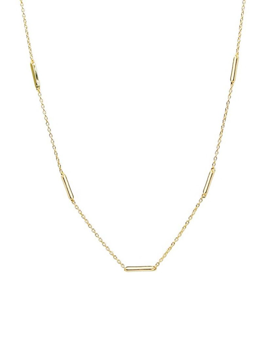 New Multi Bar Necklace Delicate