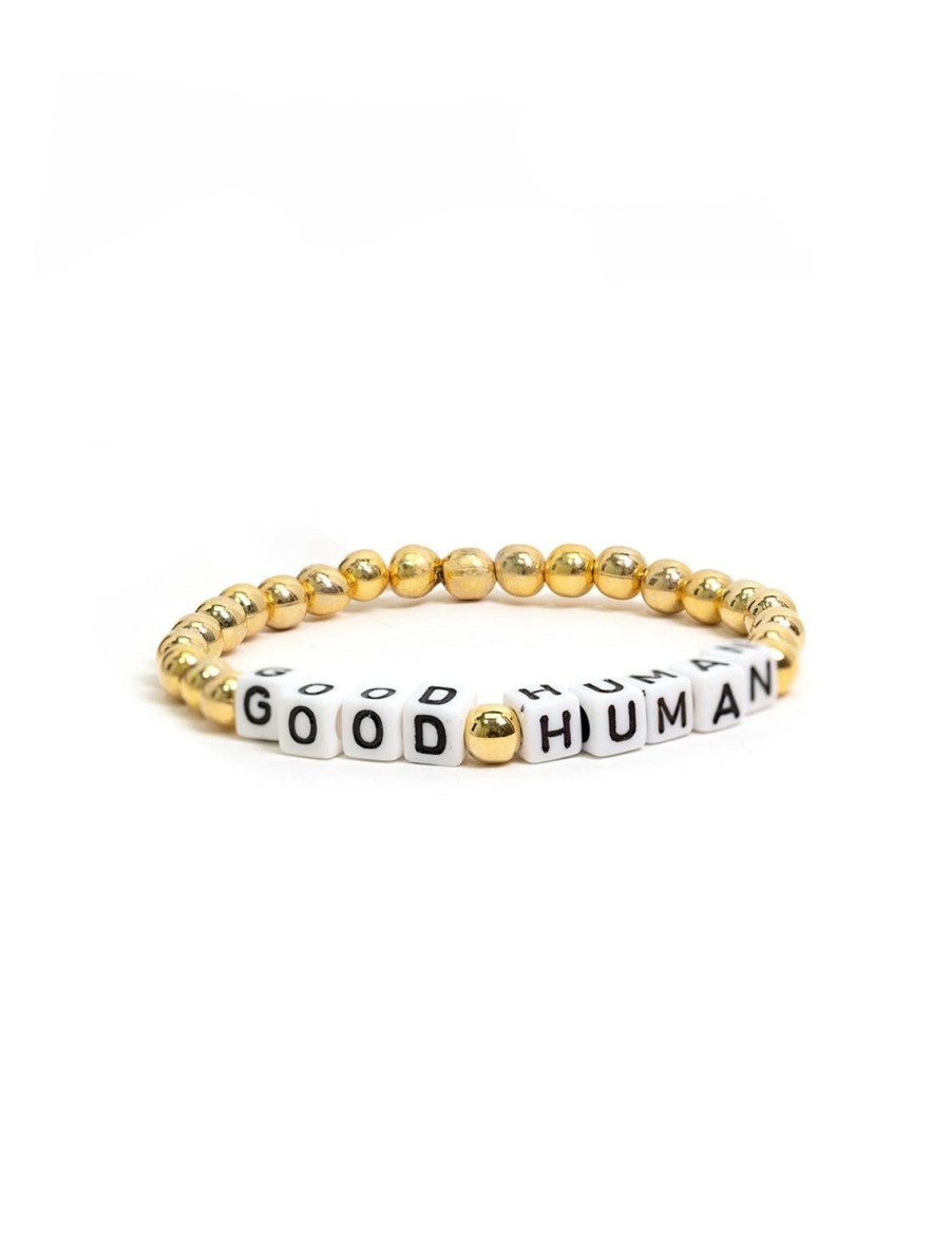 Clearance Good Human Beaded Bracelet Beaded + Wrap