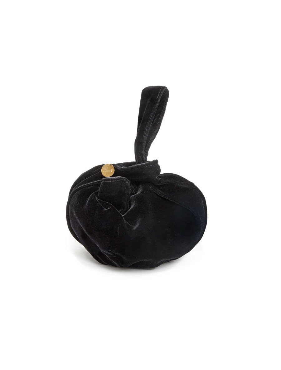 Wholesale Chou Chou Evening Bag In Black Velvet Event/Night-Out Bags